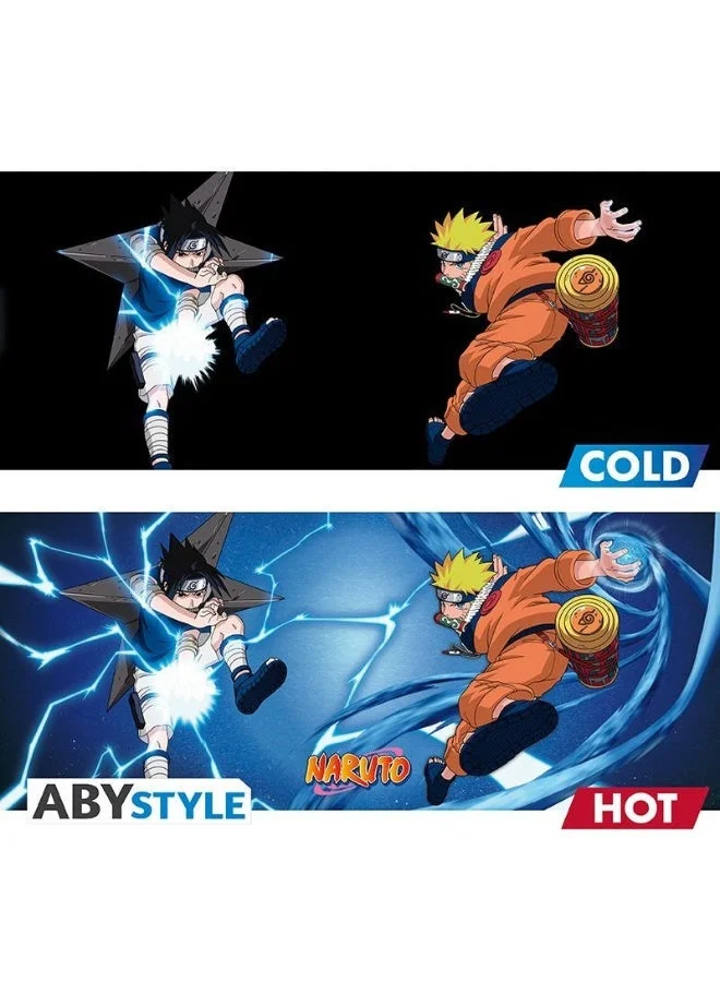 Abystyle  NARUTO - Mug Heat Change - Naruto & Sasuke (460 ml)  | Best Price UAE